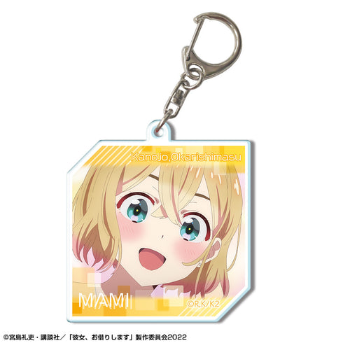 『彼女、お借りします』アクリルキーホルダー Ver.2 デザイン14(七海麻美/C)【202507再販】